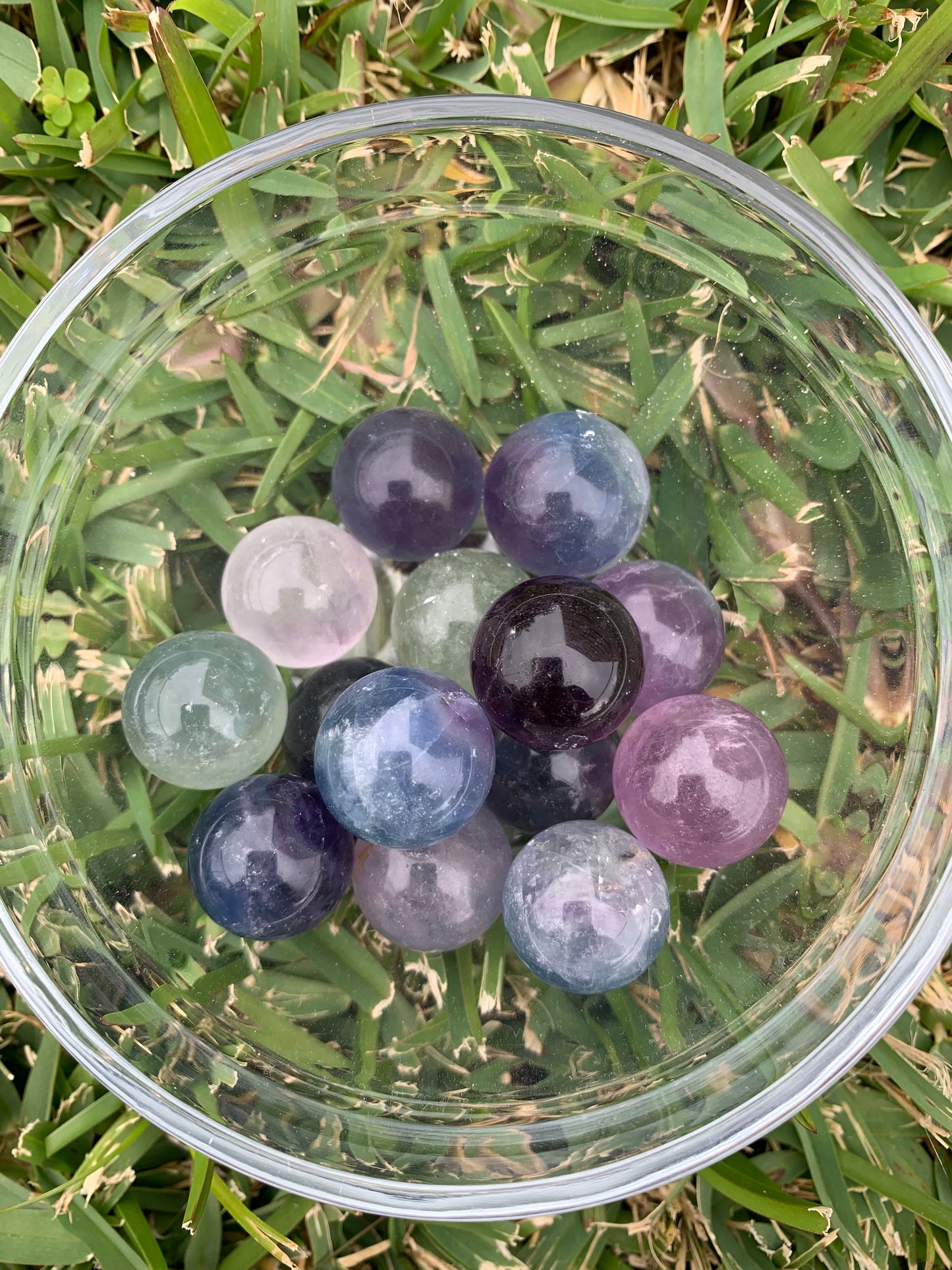 Mini Fluorite Sphere