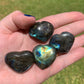Labradorite Hearts