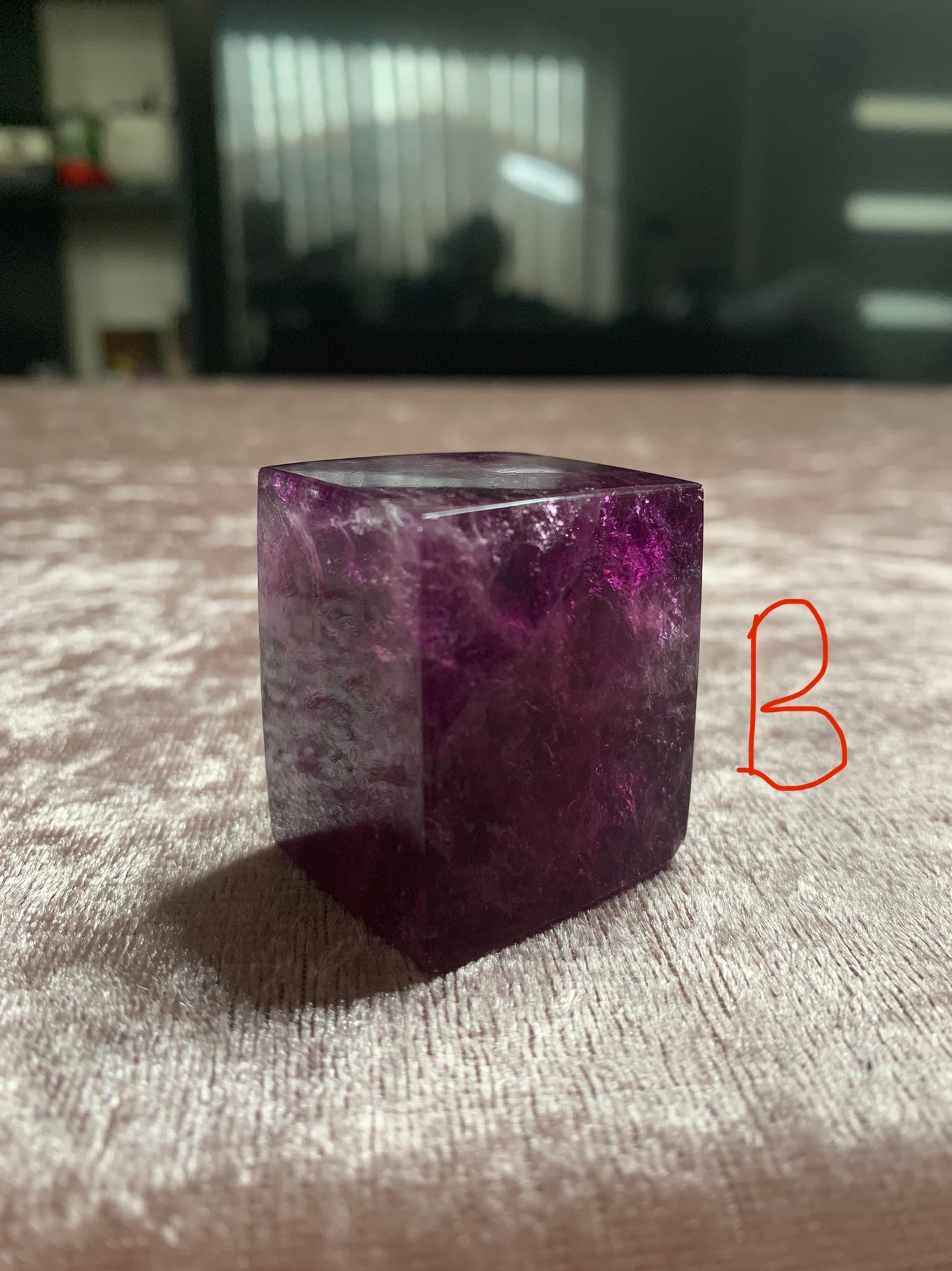 High Quality Rainbow Fluorite Blocks