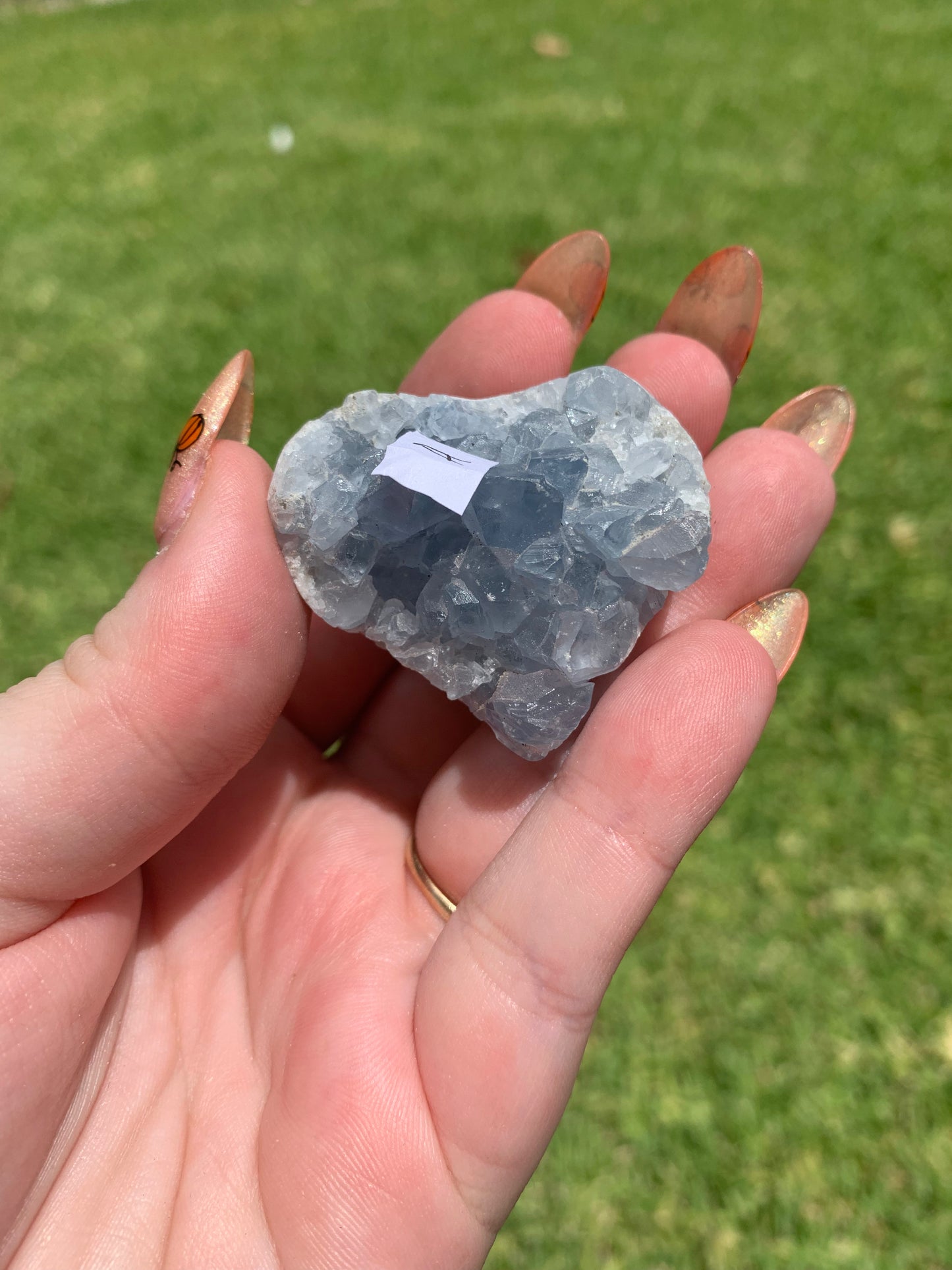 Celestite Cluster