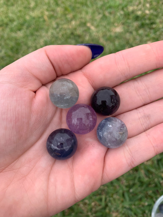 Mini Fluorite Sphere