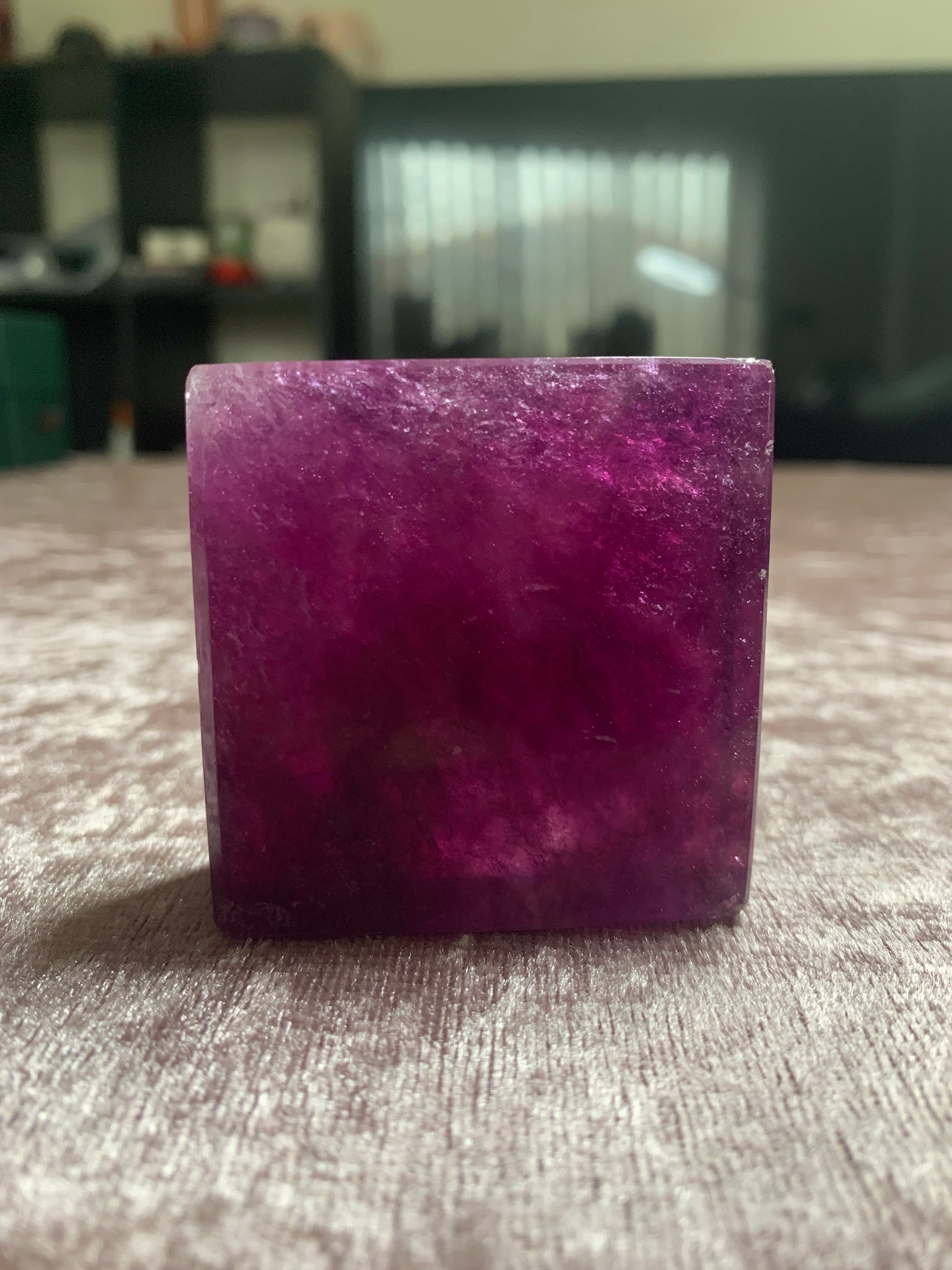 High Quality Rainbow Fluorite Blocks