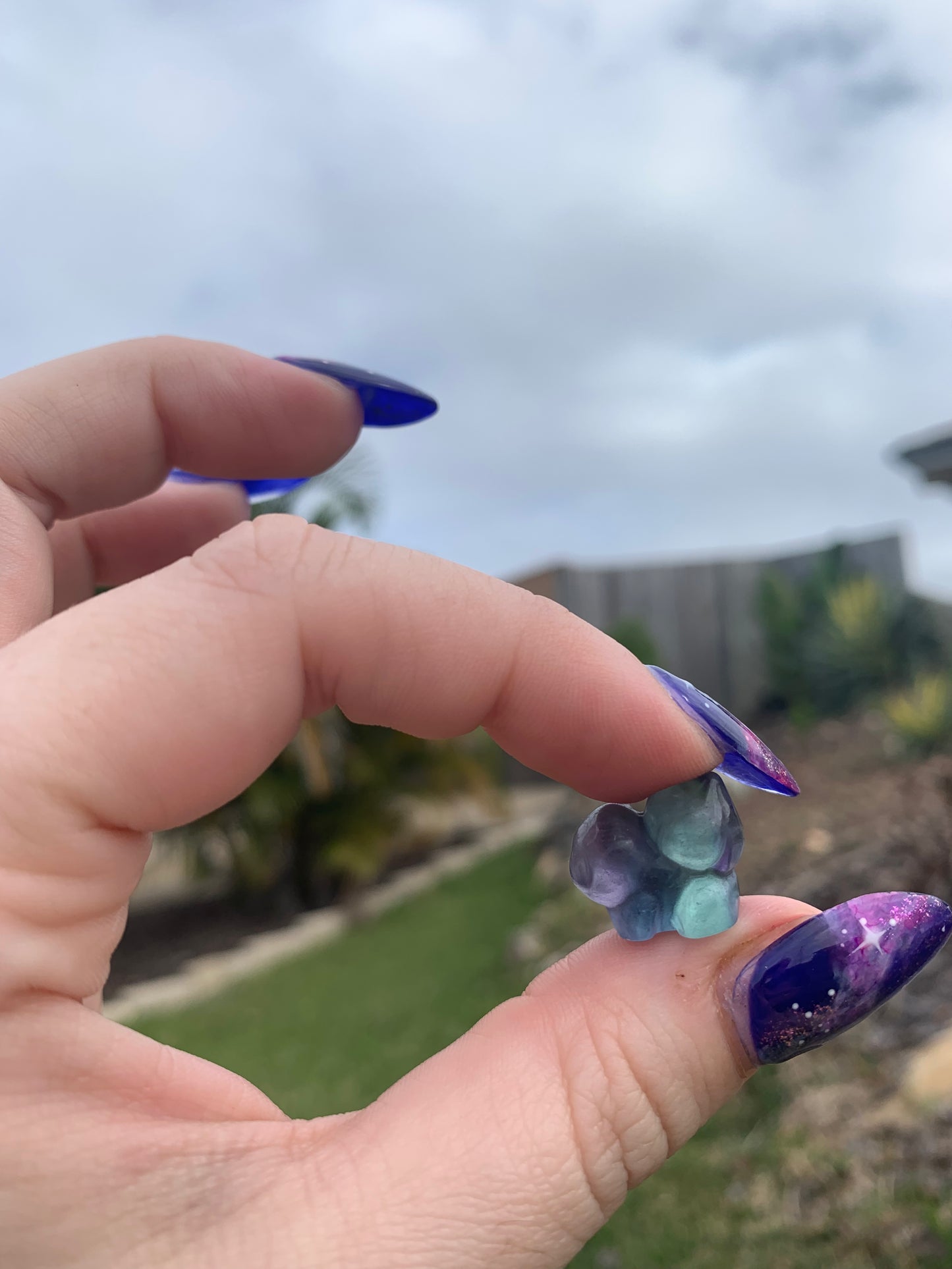 Mini Fluorite Bulbasaur