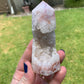 Pink Amethyst Flower Agate Tower