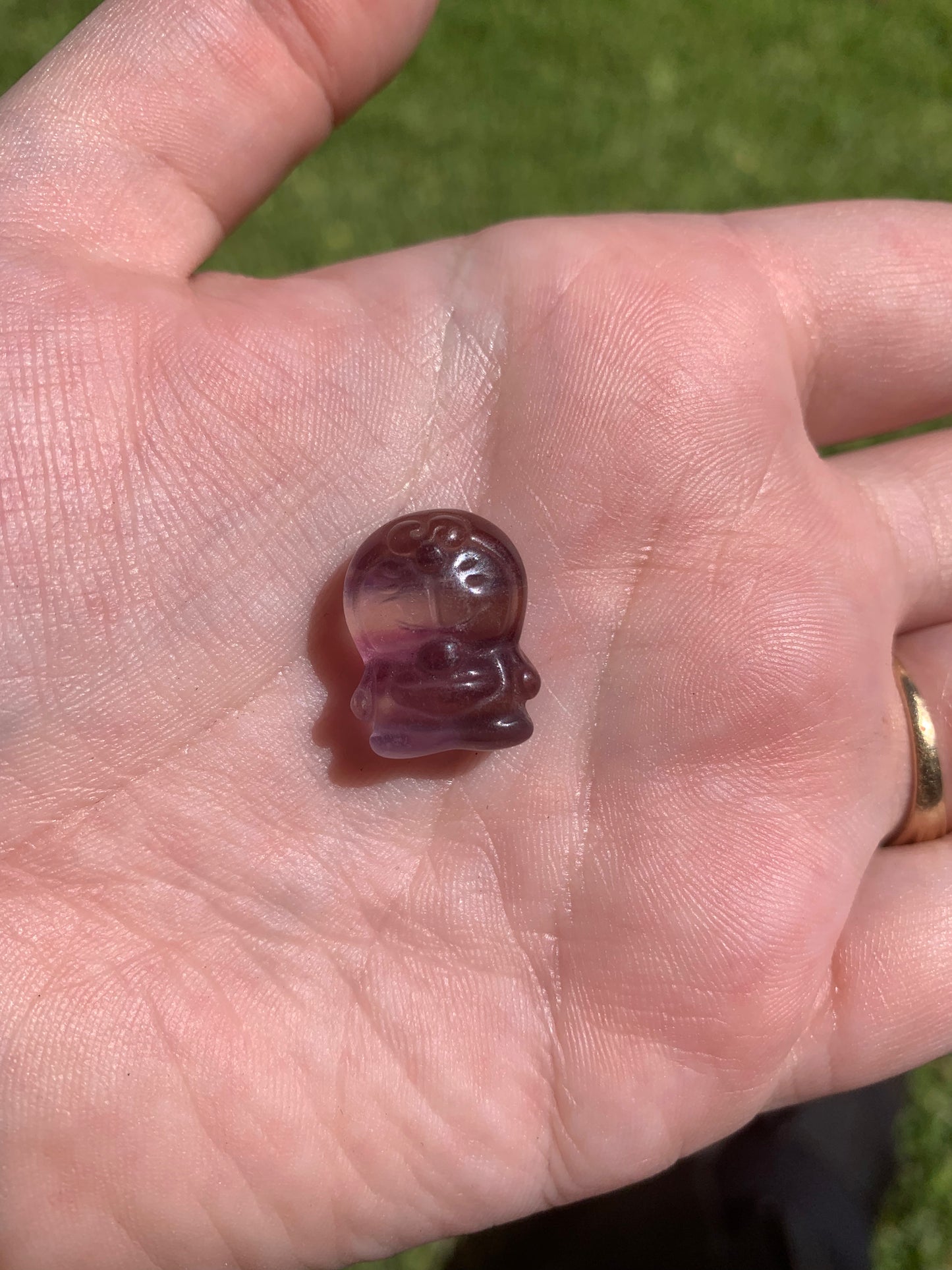 Mini Fluorite Carving