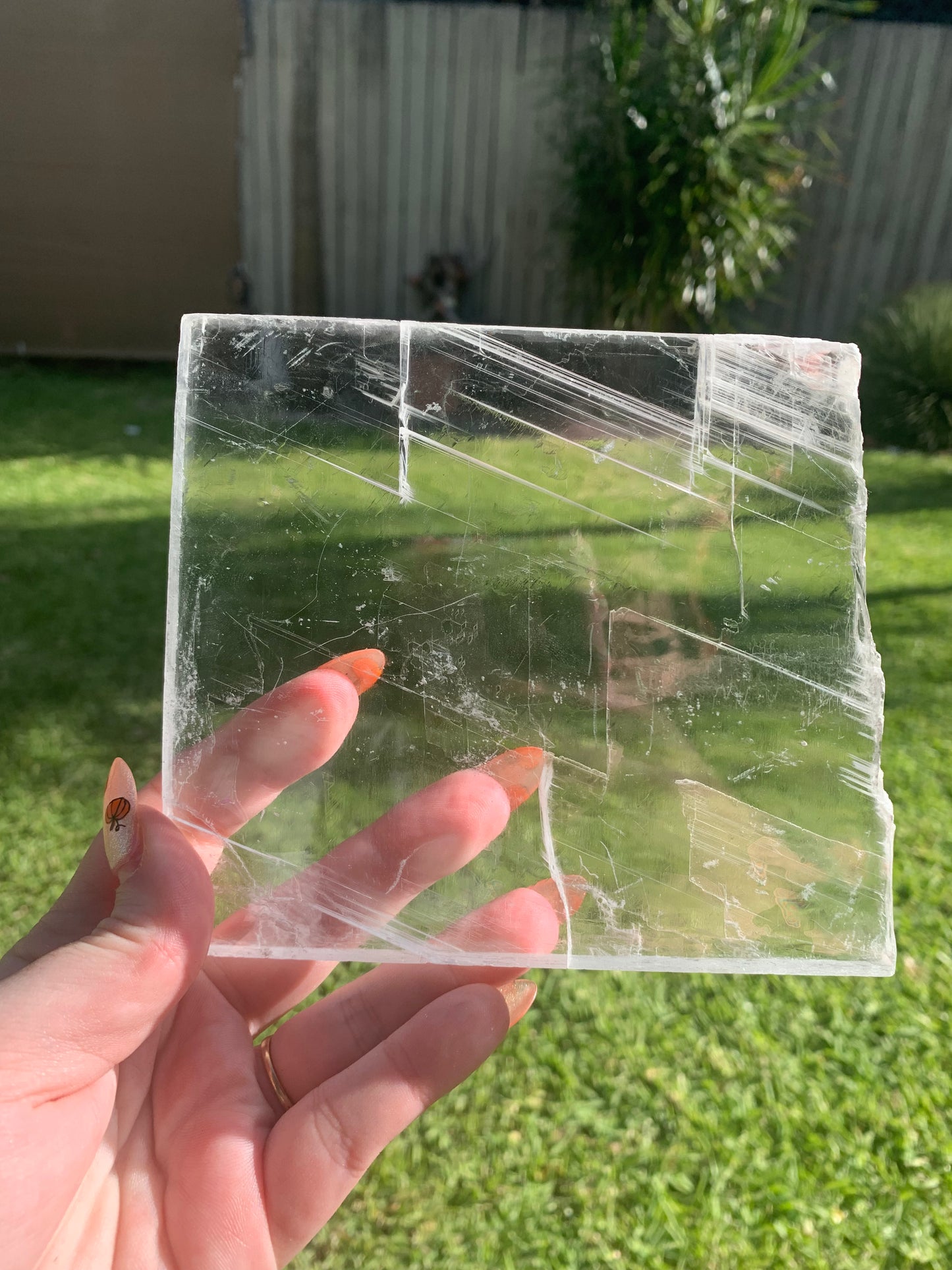 True Selenite Slab