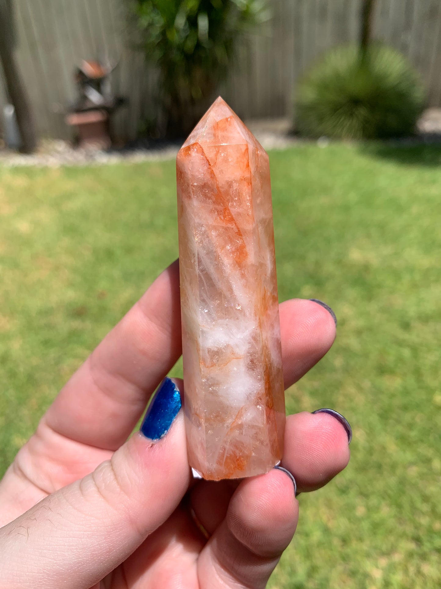 Fire Quartz Point