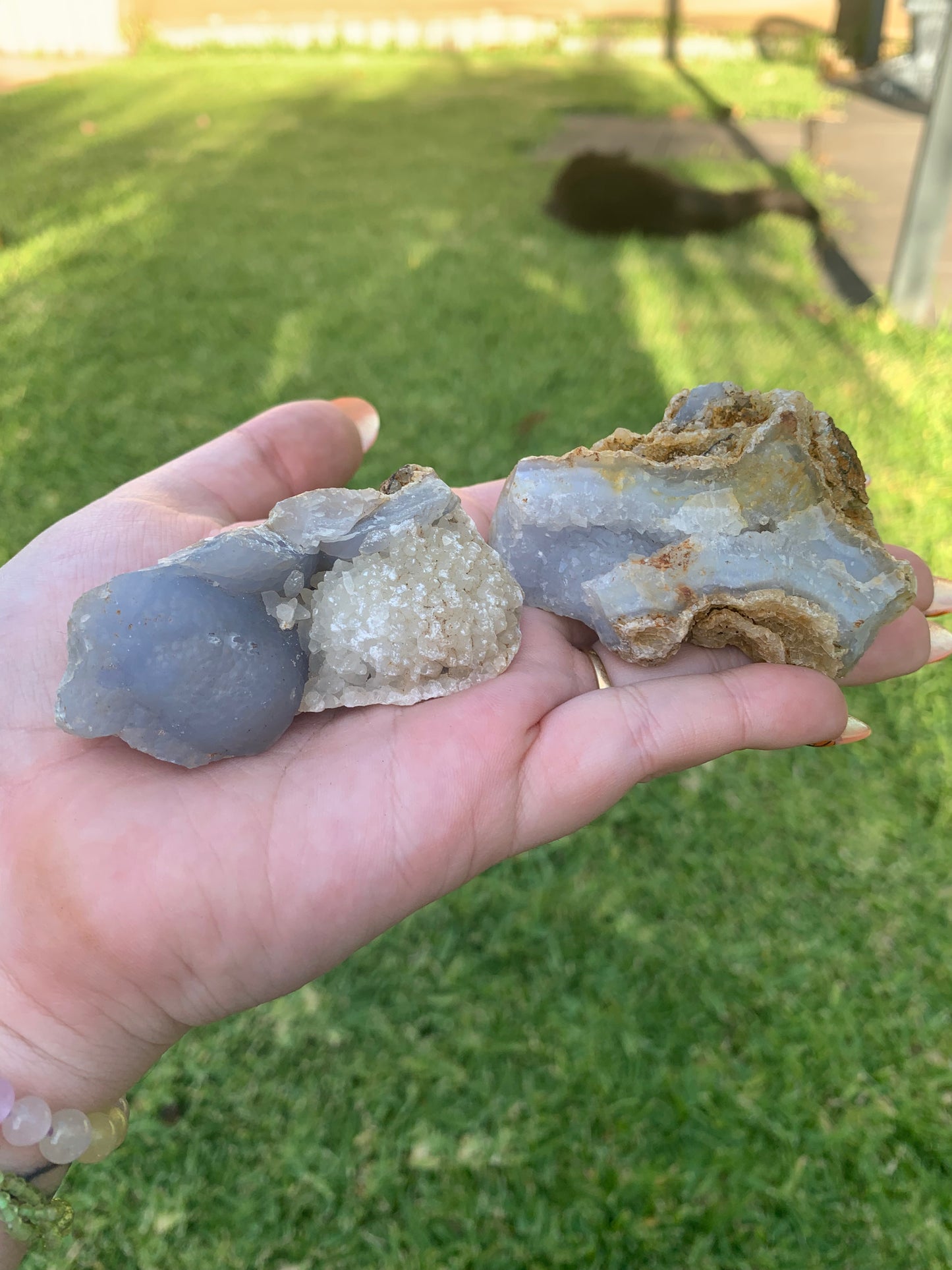 Blue Lace Agate Specimen