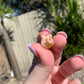 Mini Flower Agate Cat Head