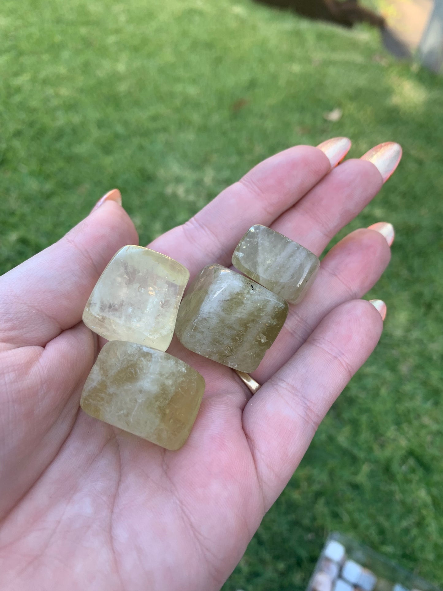 Lemon Citrine Cube