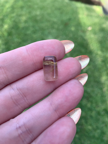 Golden Rutile Cabochon