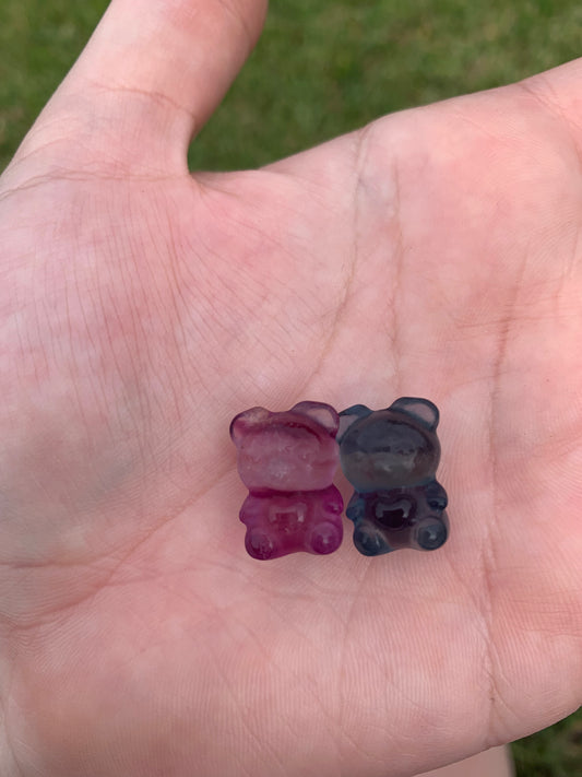 Mini Fluorite Bear