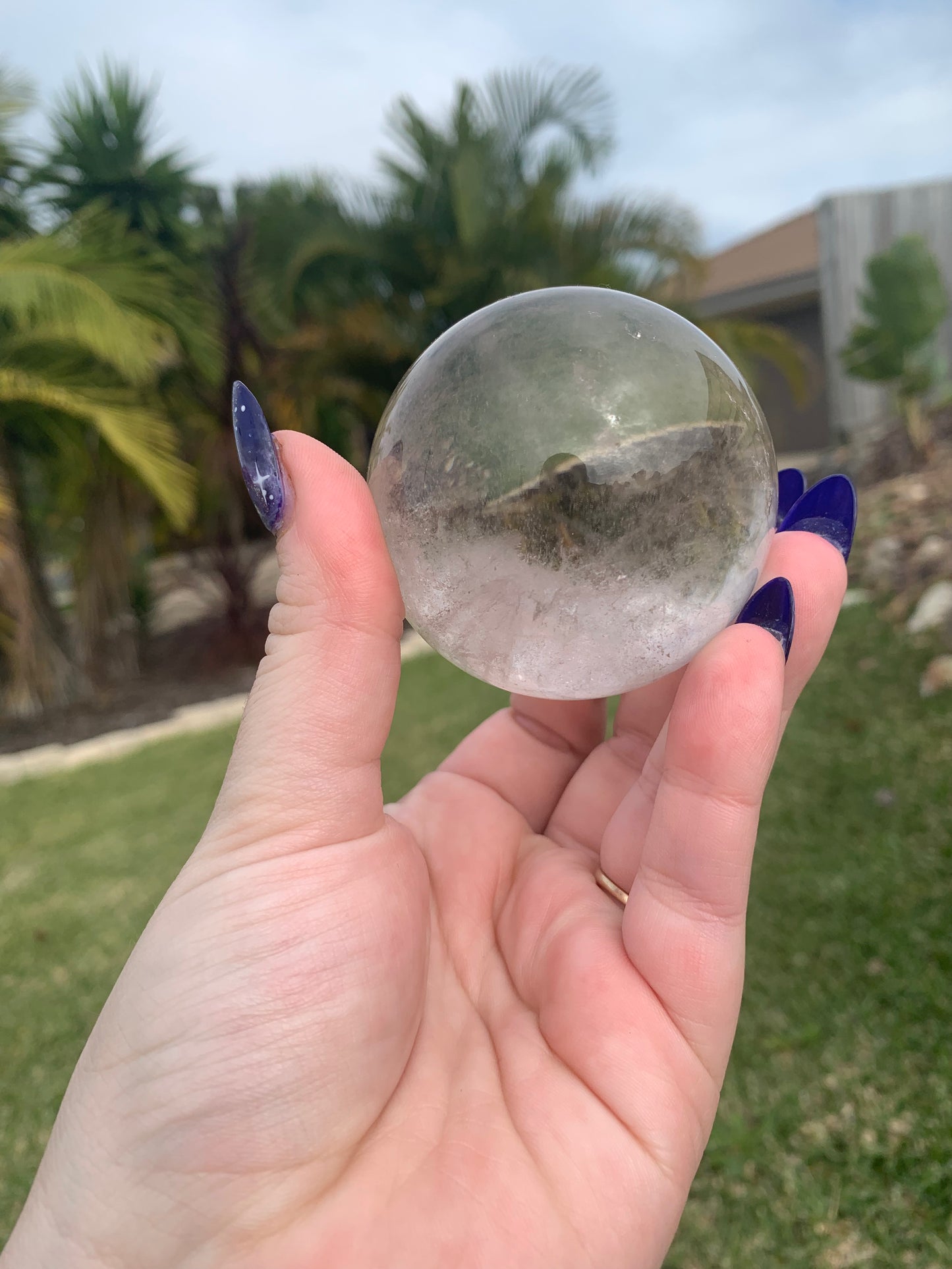 Clear Quartz Sphere