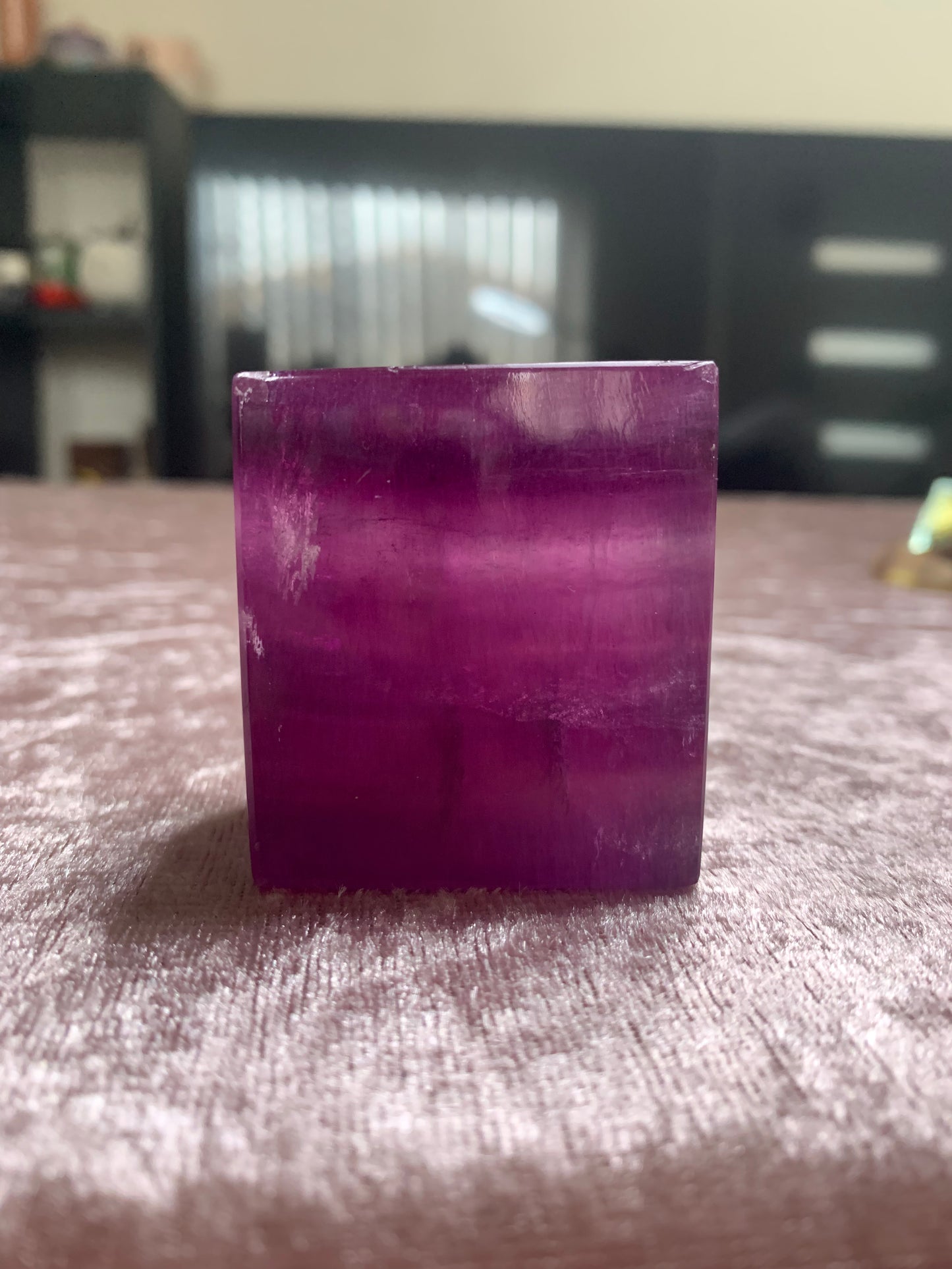 High Quality Rainbow Fluorite Blocks