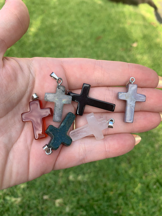 Mystery Cross Pendant