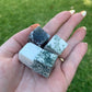 Small Moss Agate Cube