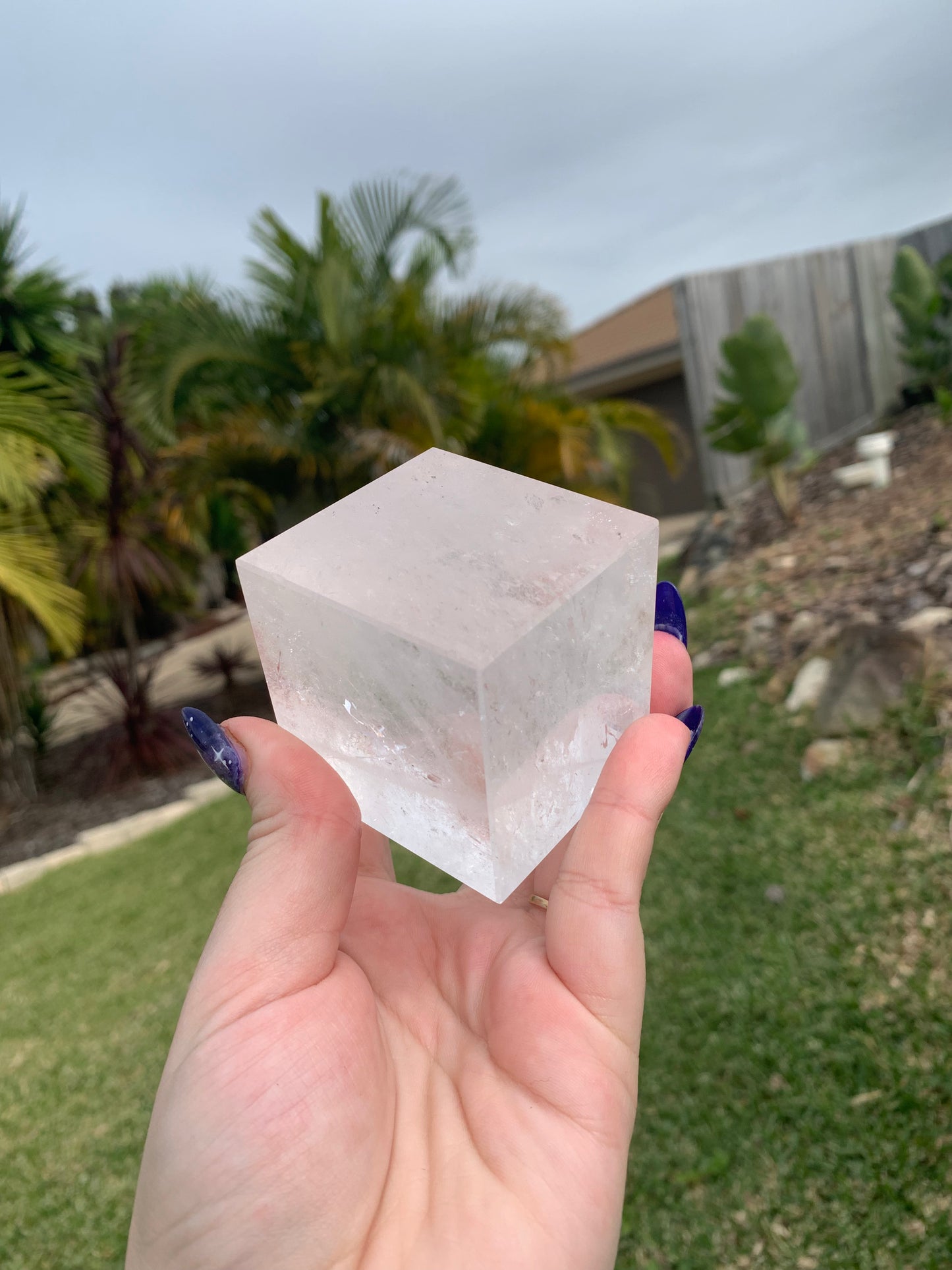 Clear Quartz Balance Cube