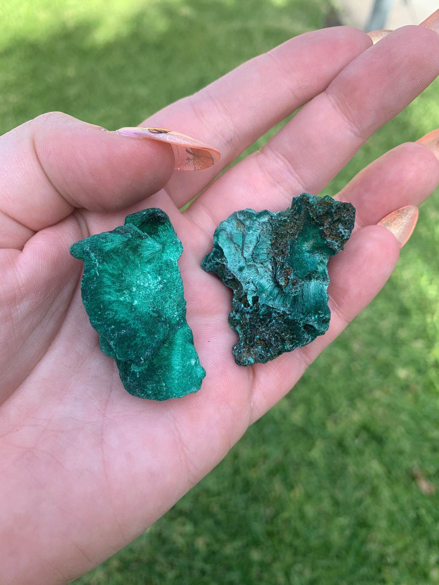 Raw Malachite