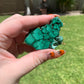 Malachite slab
