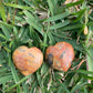 Crazy Lace Agate Heart