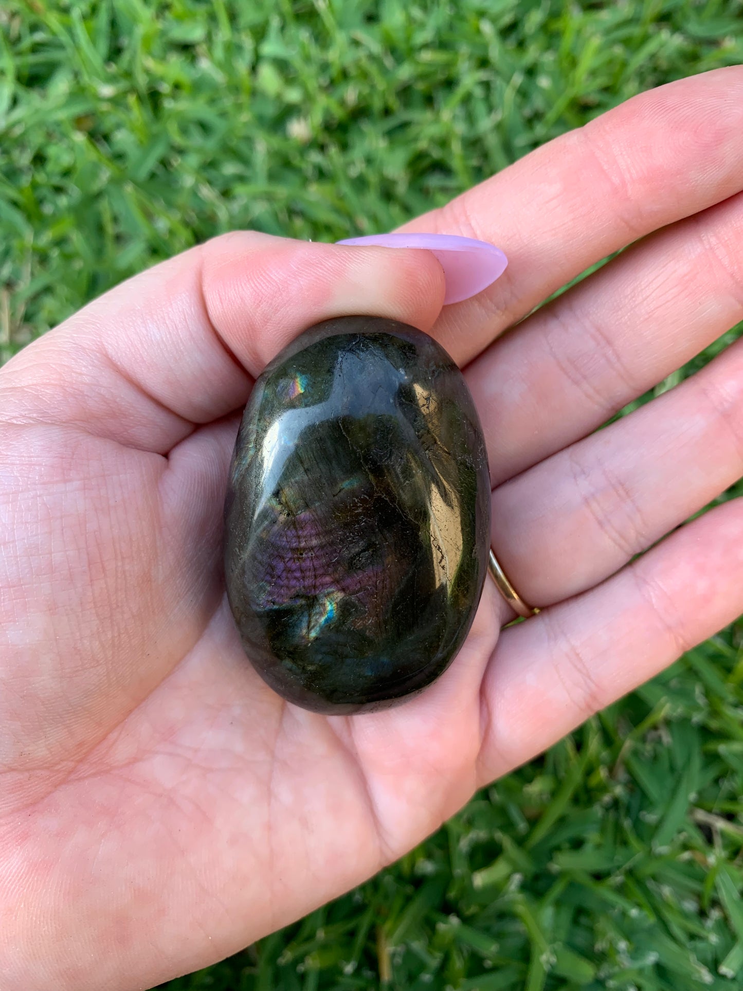 Labradorite Palmstone