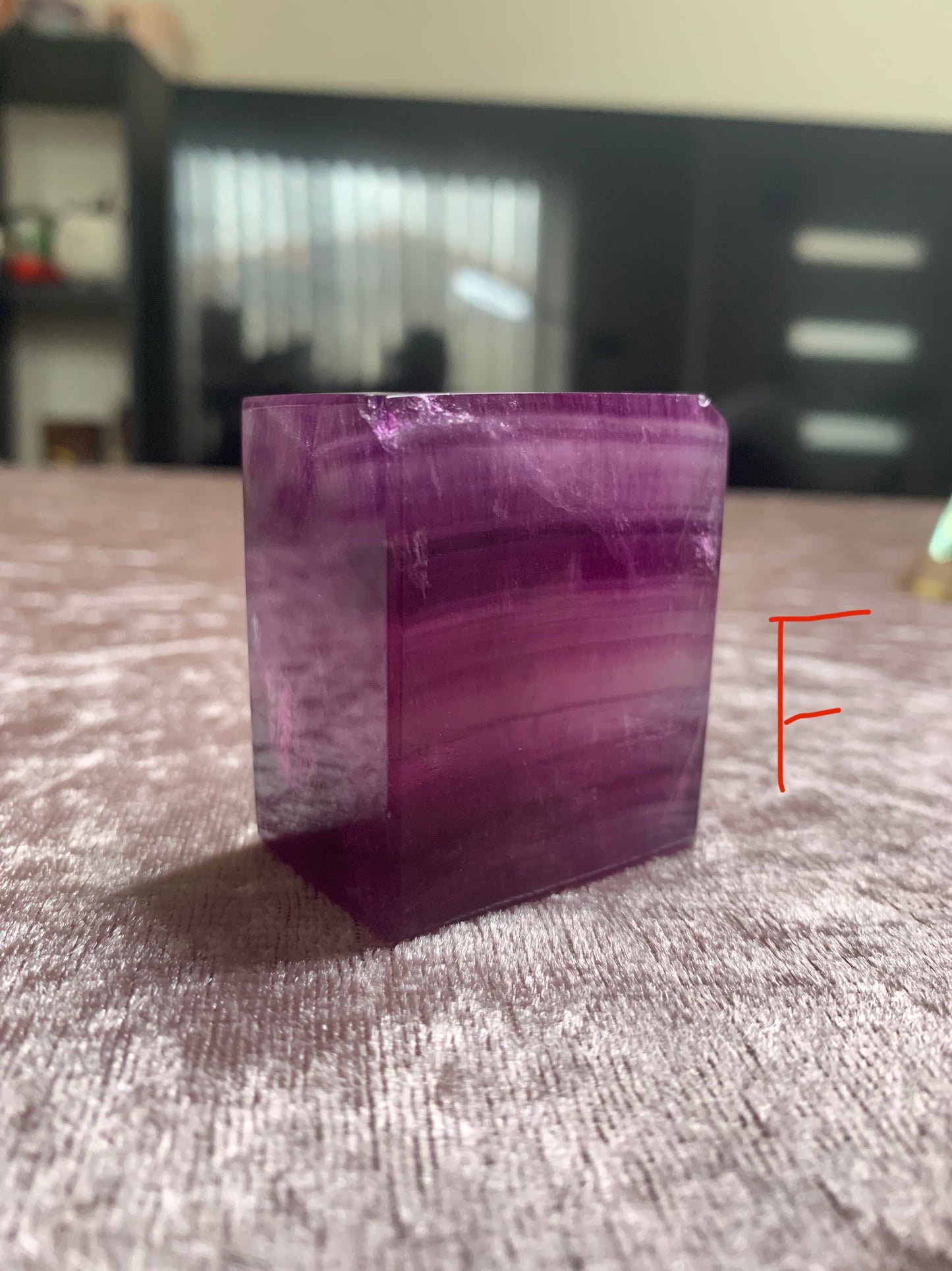 High Quality Rainbow Fluorite Blocks