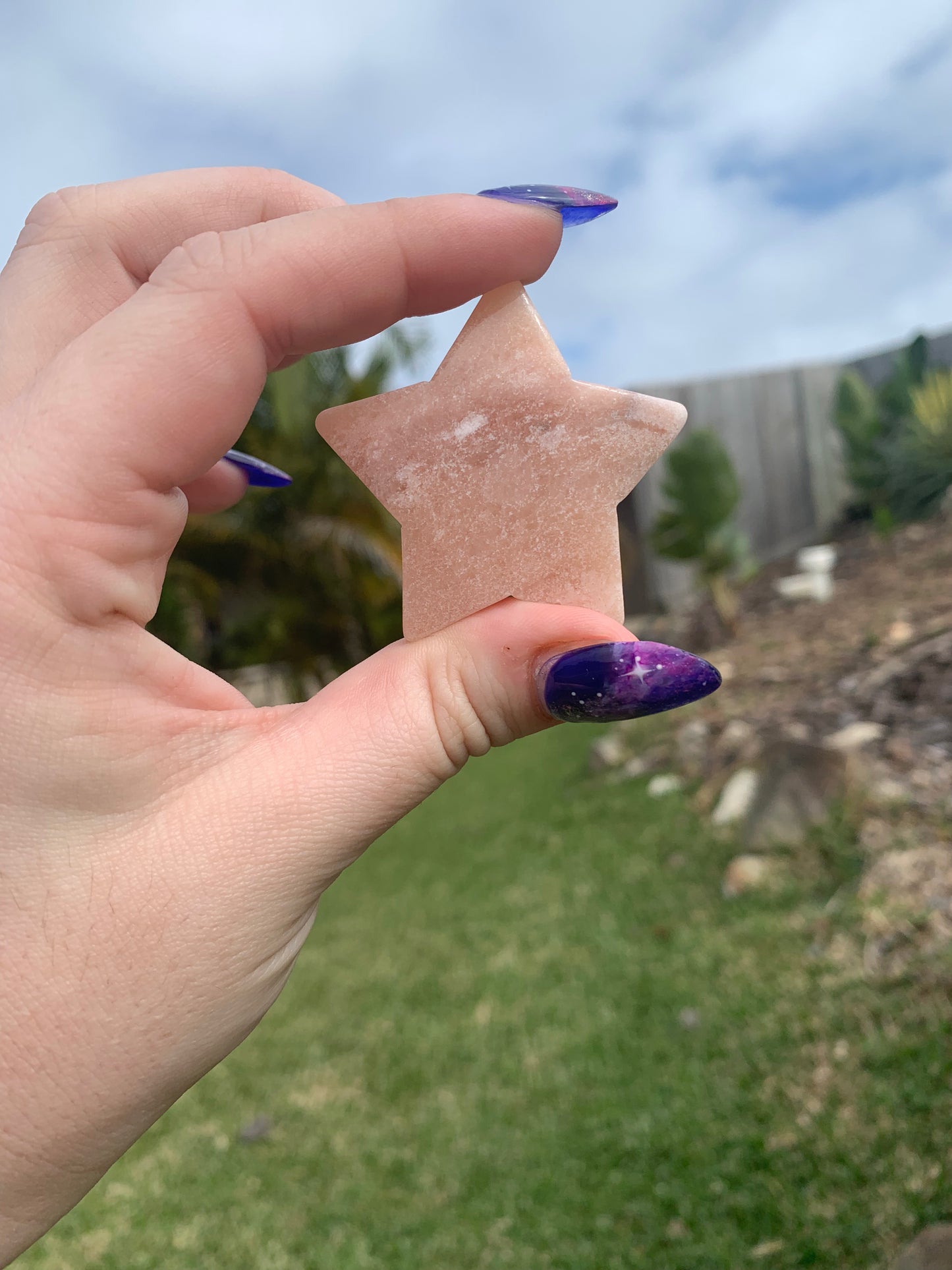 Orange Aventurine Star