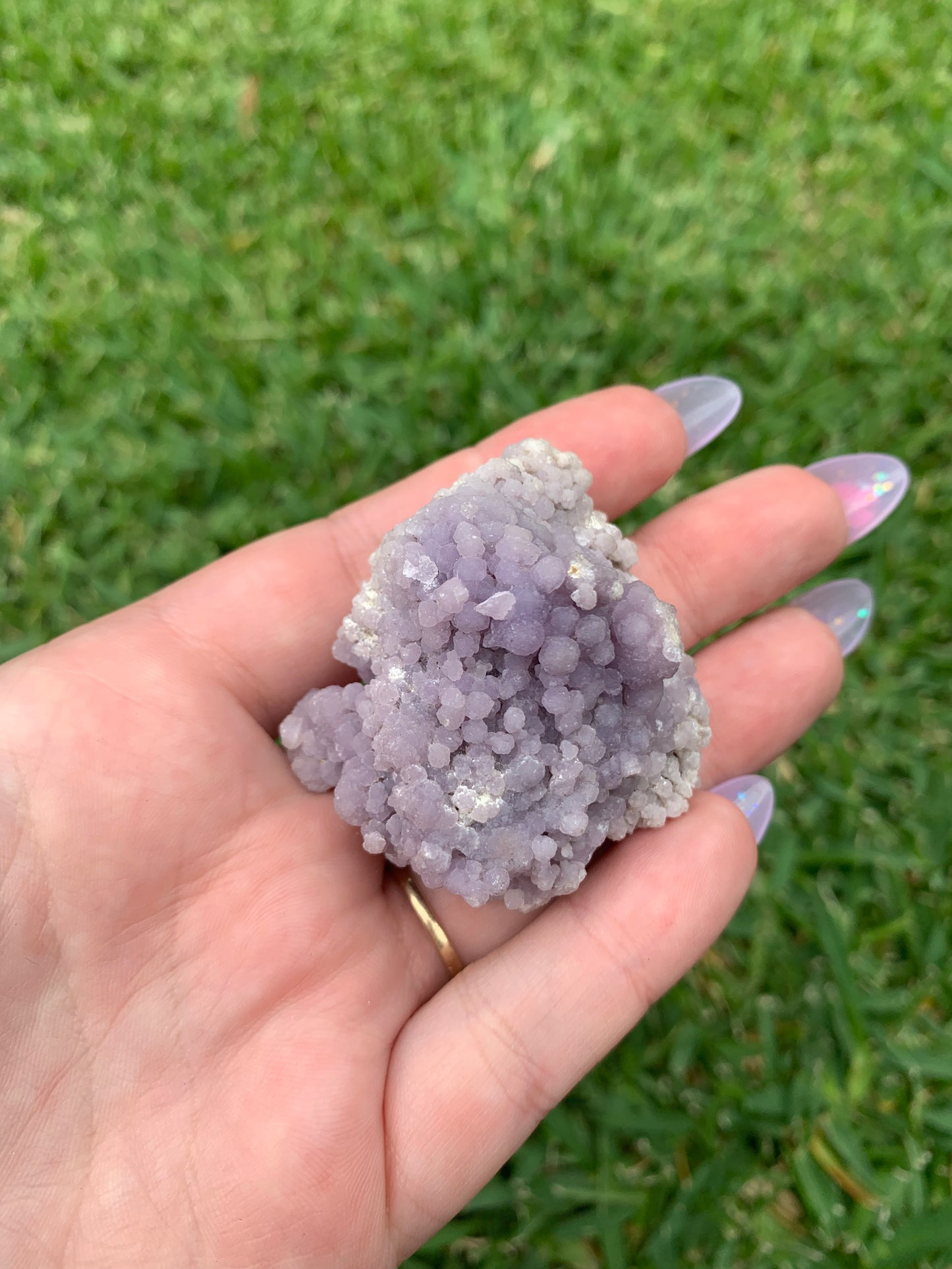 Grape Agate Specimen