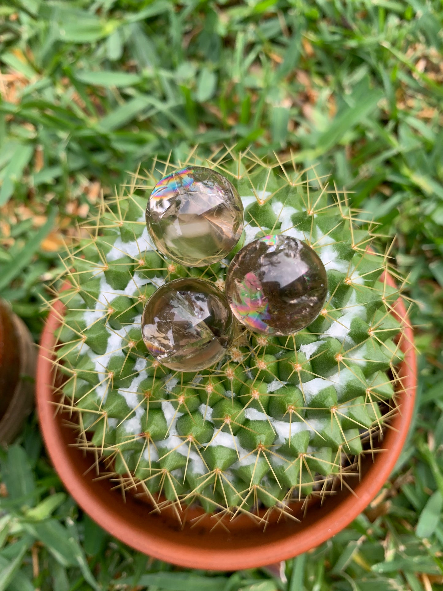 Mini Smoky Quartz Sphere