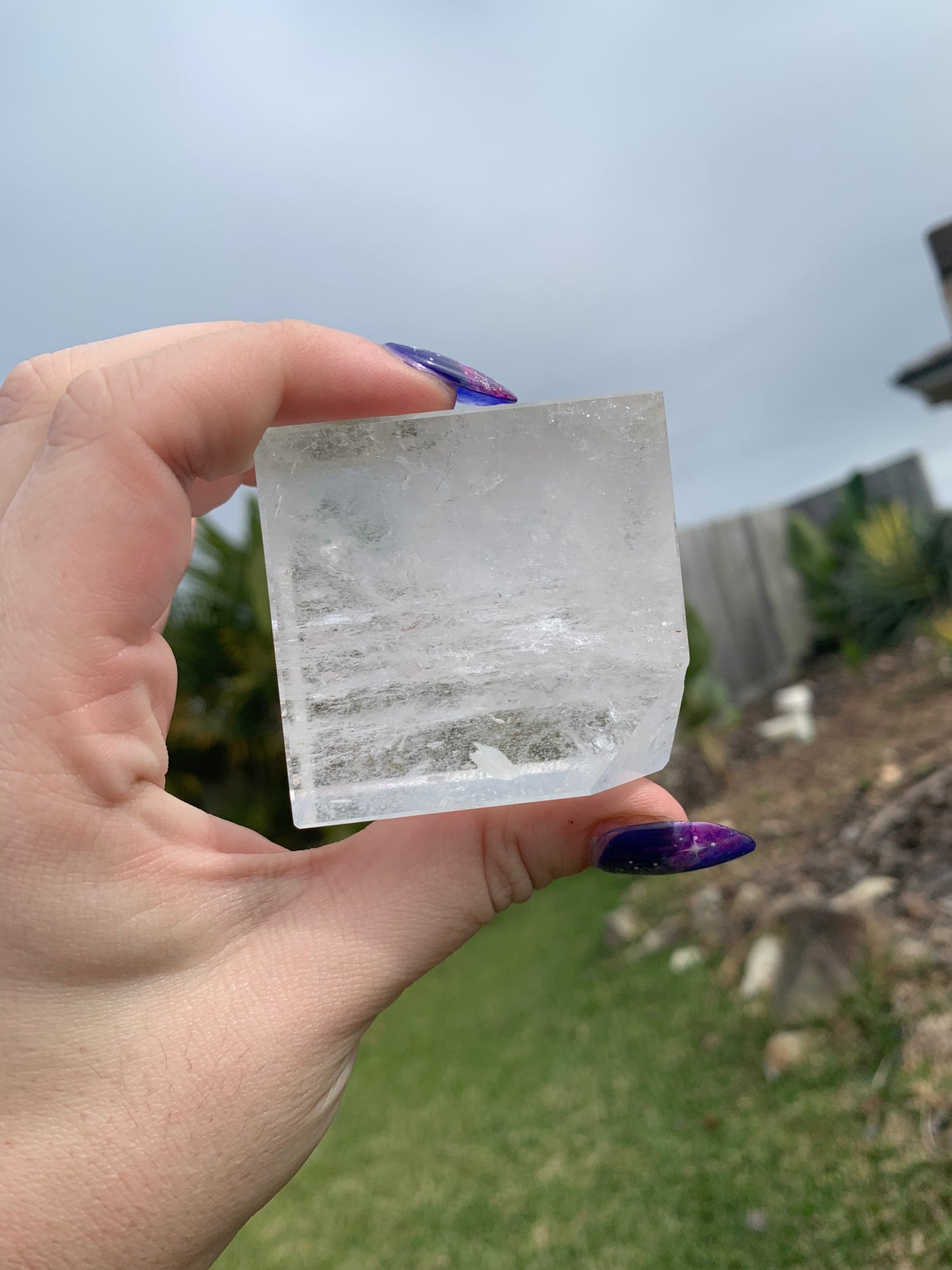 Clear Quartz Balance Cube