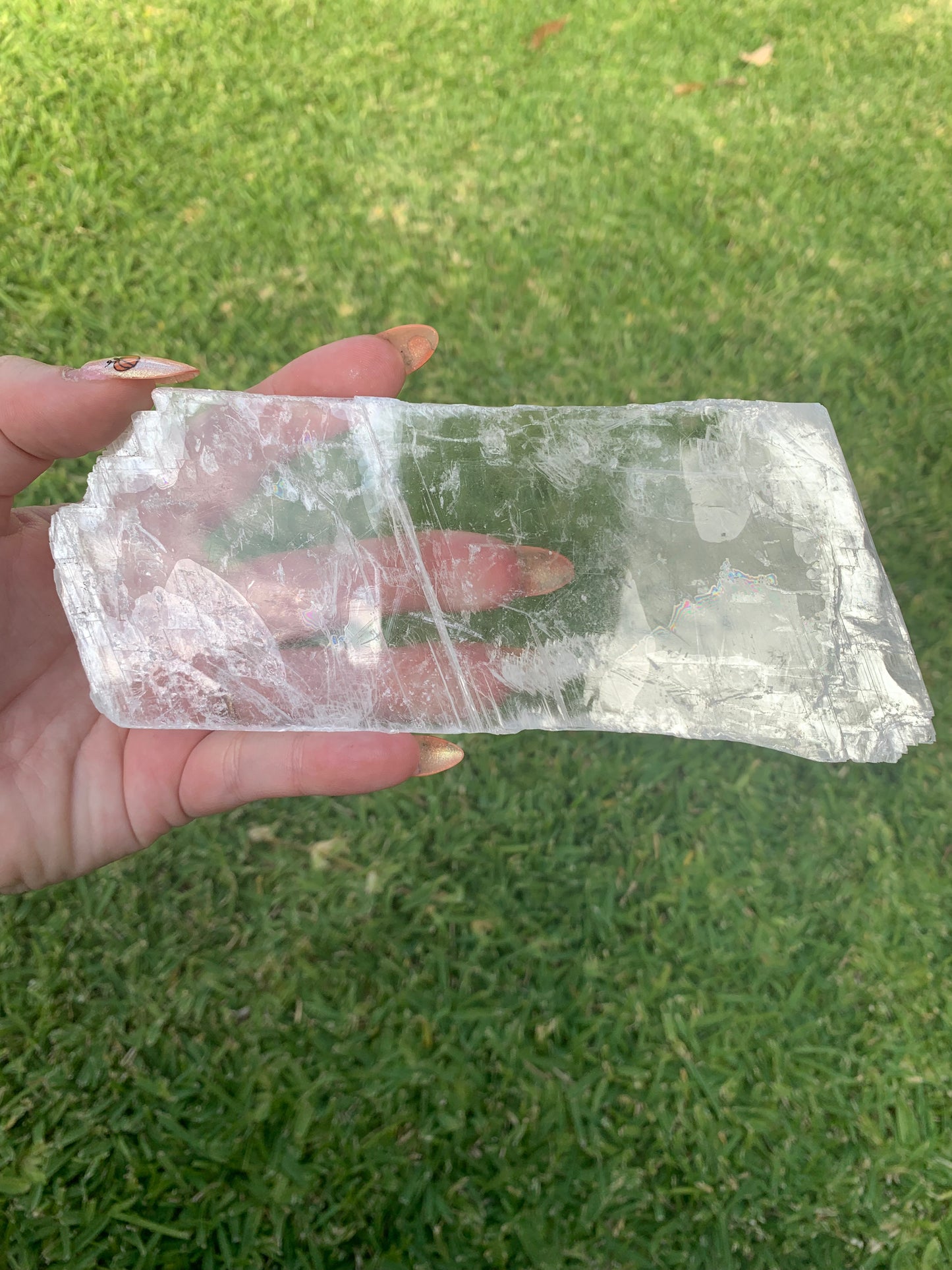 True Selenite Slab