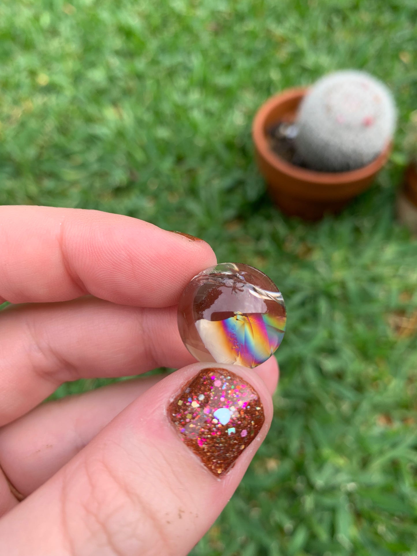 Mini Smoky Quartz Sphere