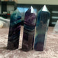 Rainbow Fluorite Point