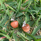 Mini Cat Eye Apple Charm