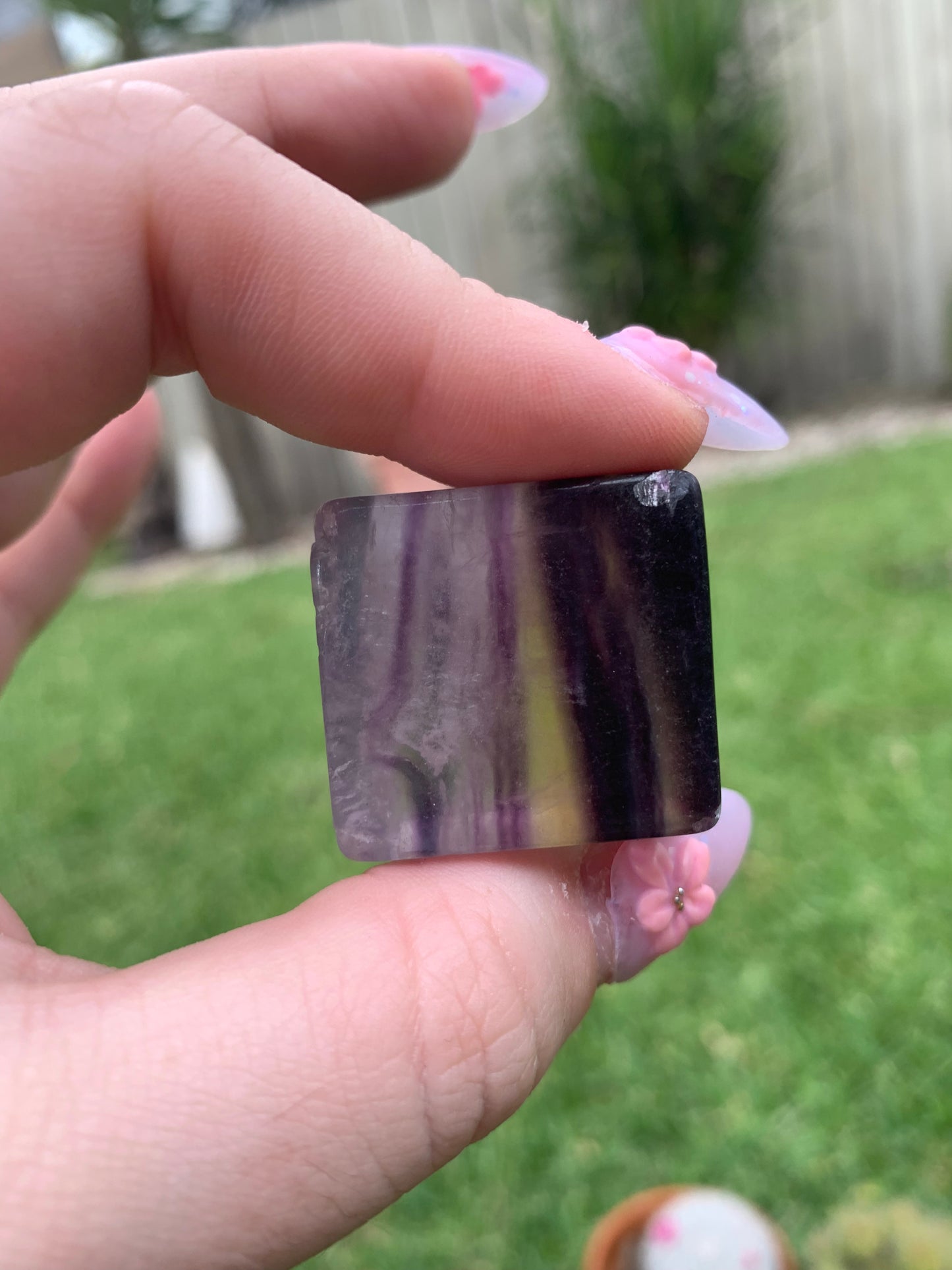 Green Fluorite "Not Quite" Cubes