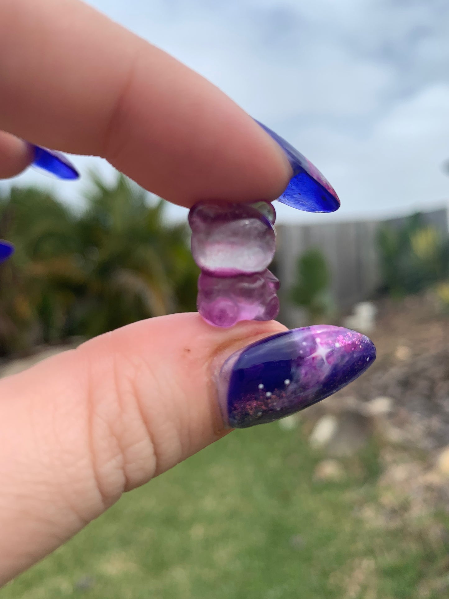 Mini Fluorite Bear