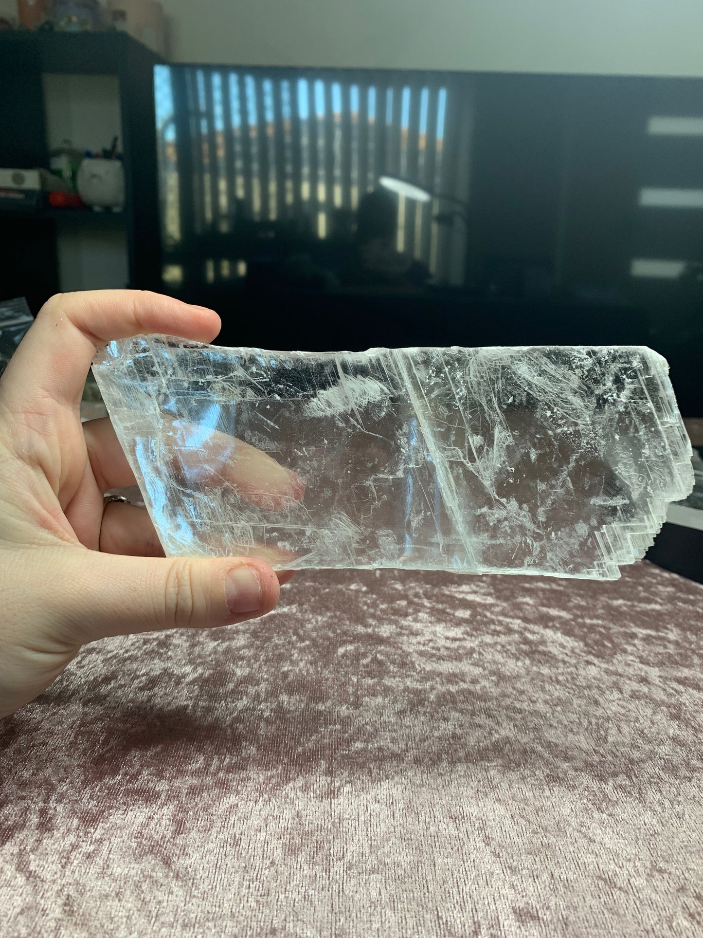 True Selenite Slab