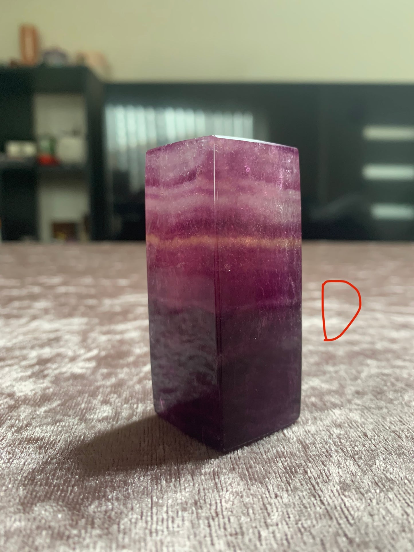 High Quality Rainbow Fluorite Blocks