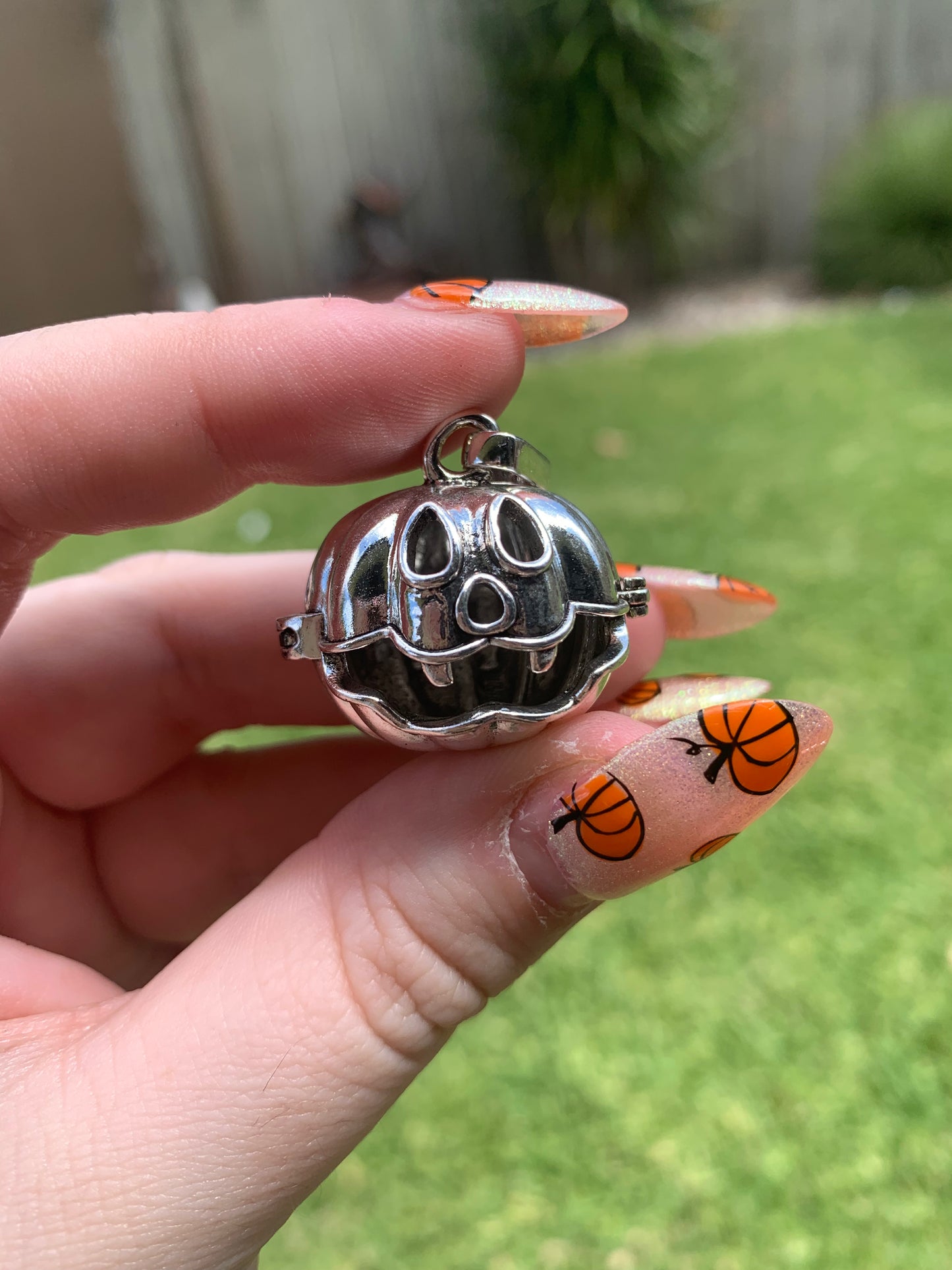 Pumpkin Pendant Cage