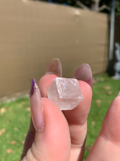 Optical Calcite Rhombus