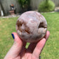 Pink Amethyst Flower Agate Sphere