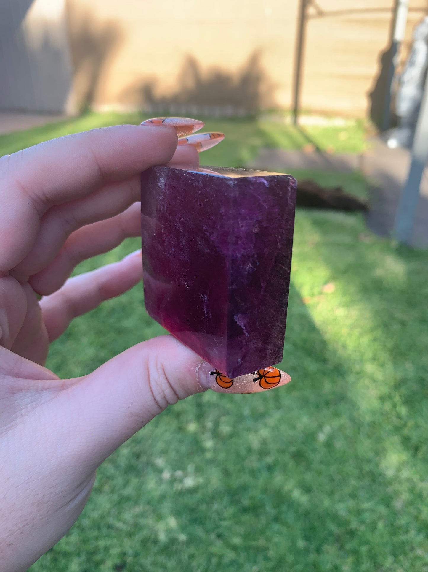 High Quality Rainbow Fluorite Blocks