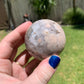 Pink Amethyst Flower Agate Sphere