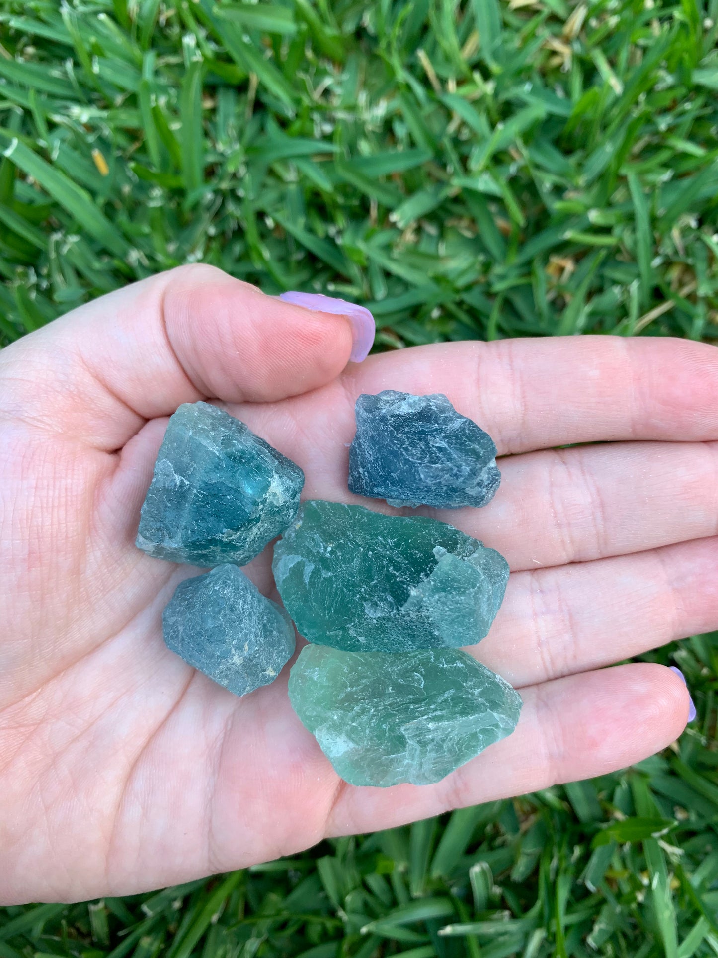 Raw Fluorite