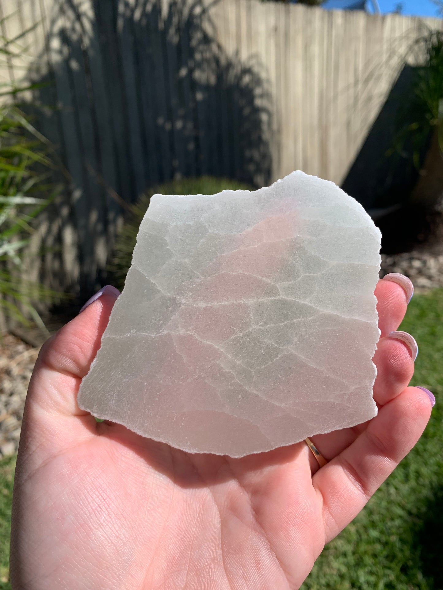 Selenite Slab