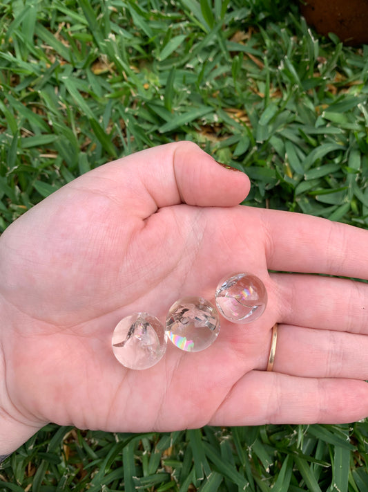 Mini Clear Quartz Sphere