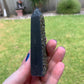 Shungite with Pyrite Tower