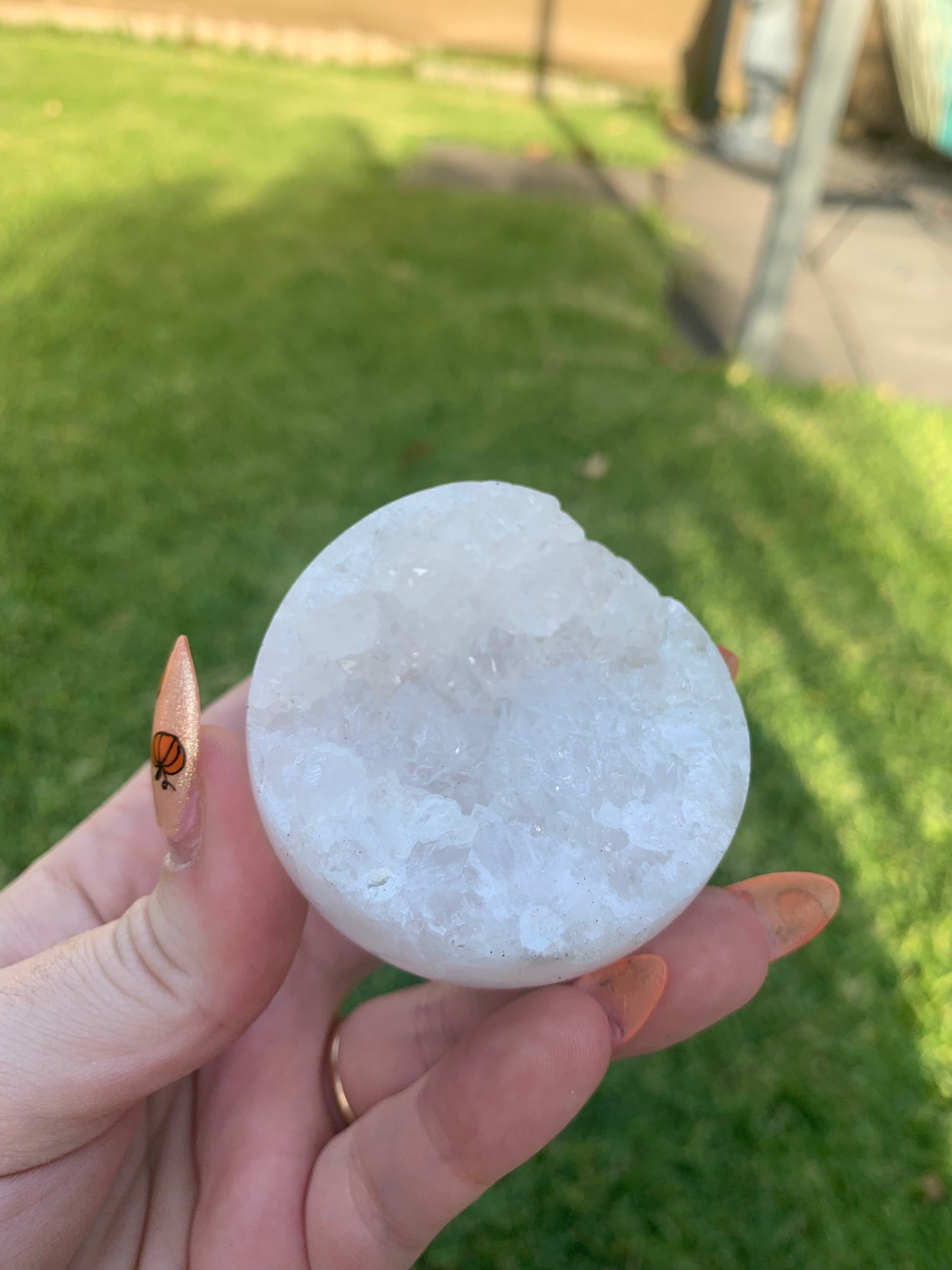 White Agate Specimen