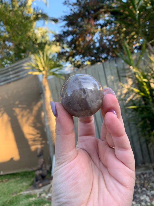 Blue Rose Quartz Sphere