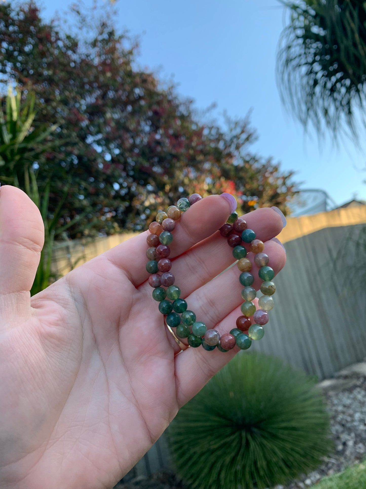 Moss Agate Bracelet